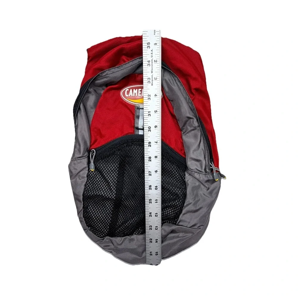 CamelBak Scout Hydration Backpack Red Gray Kids Hiking Daypack Lightweight